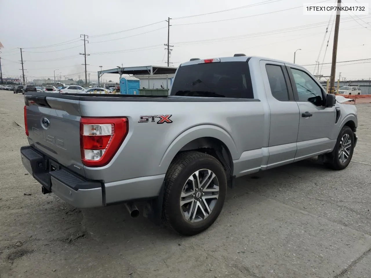 1FTEX1CP7NKD41732 2022 Ford F150 Super Cab