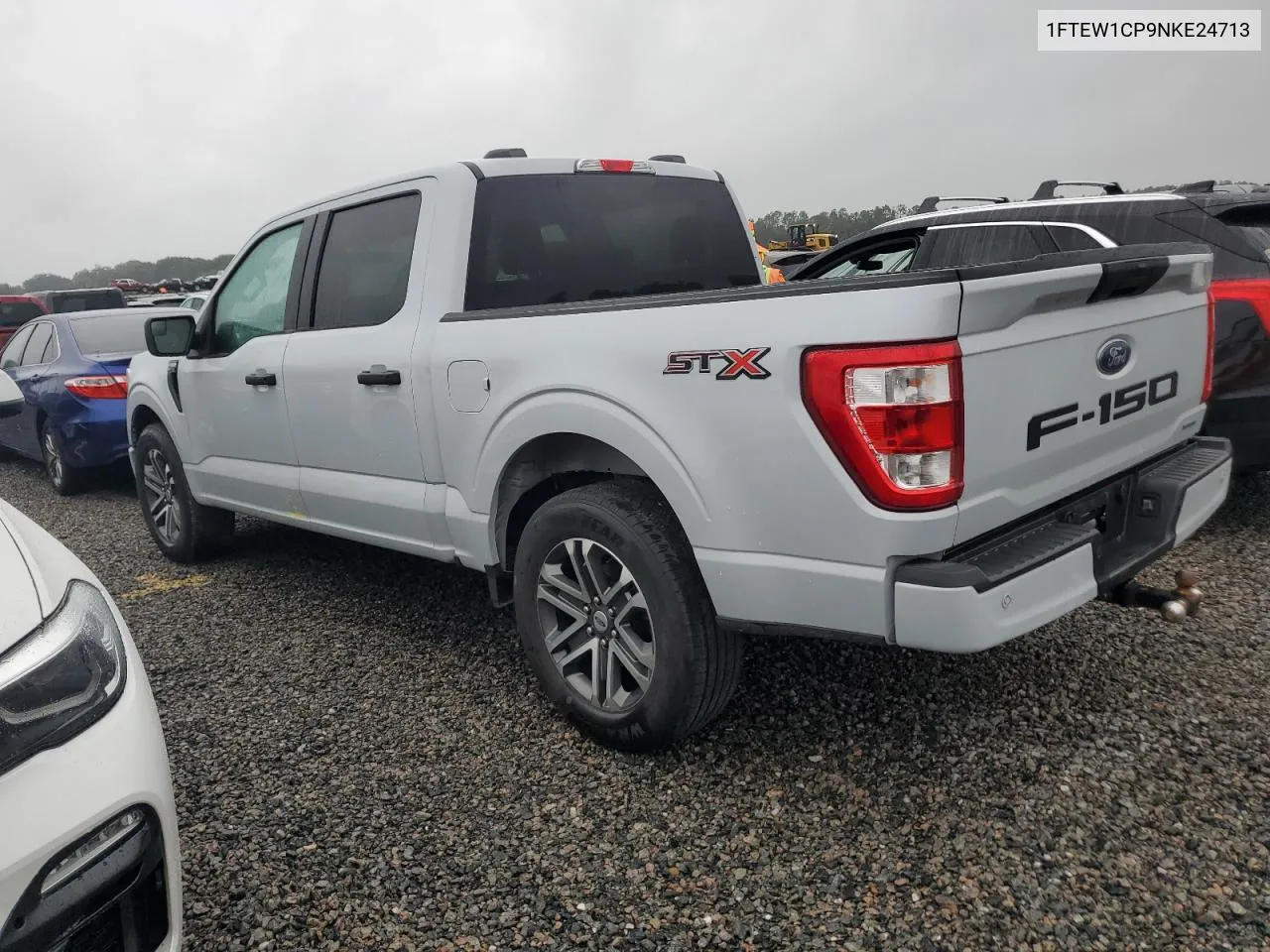 2022 Ford F150 Supercrew VIN: 1FTEW1CP9NKE24713 Lot: 74829224