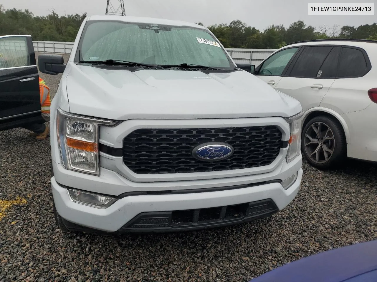 2022 Ford F150 Supercrew VIN: 1FTEW1CP9NKE24713 Lot: 74829224