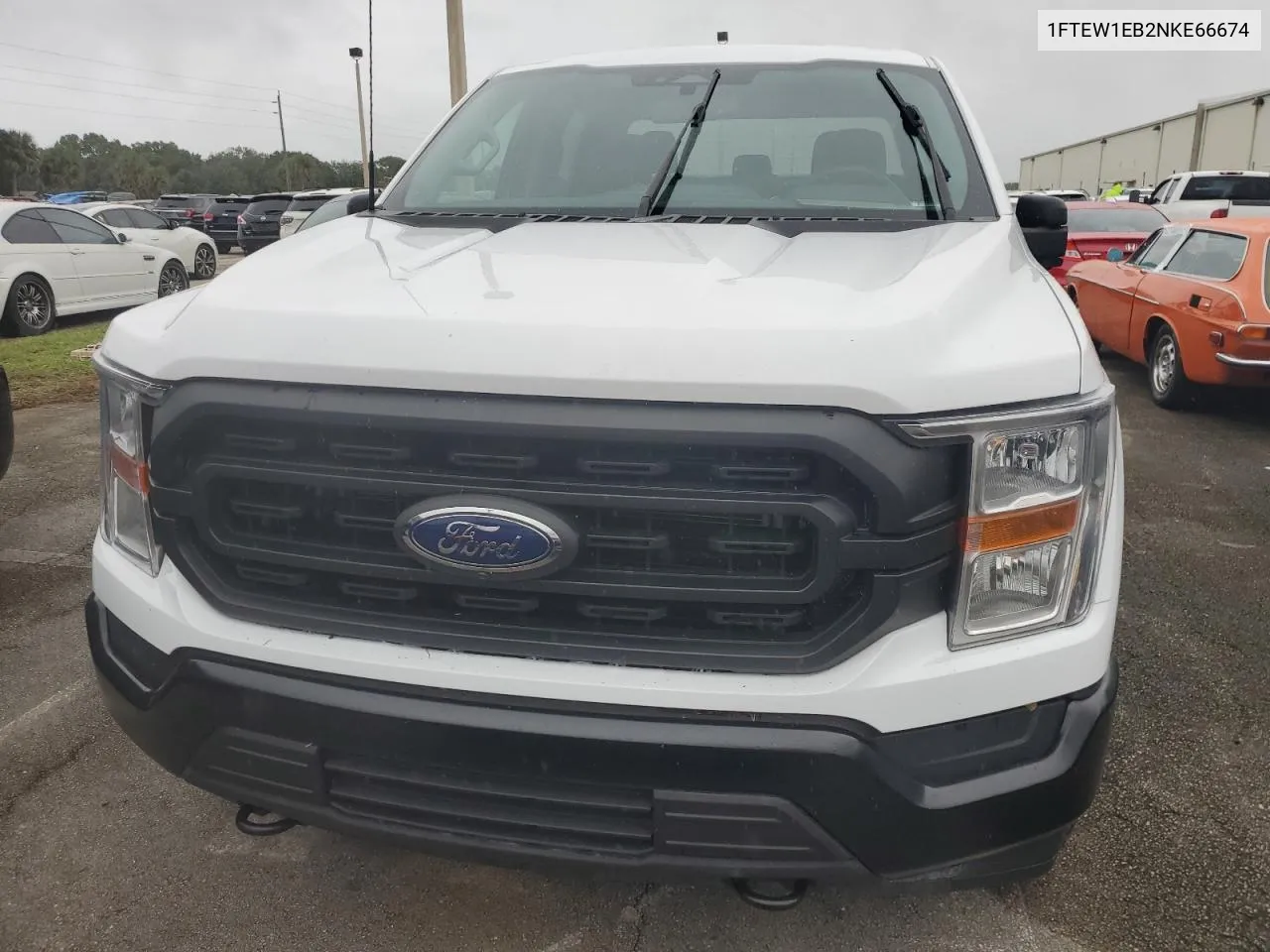 2022 Ford F150 Supercrew VIN: 1FTEW1EB2NKE66674 Lot: 74930674