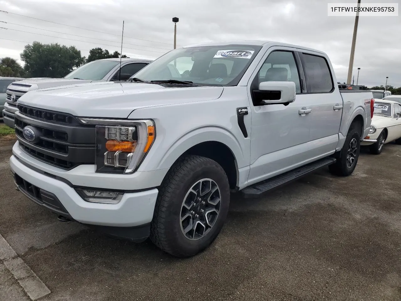 2022 Ford F150 Supercrew VIN: 1FTFW1E8XNKE95753 Lot: 75080304