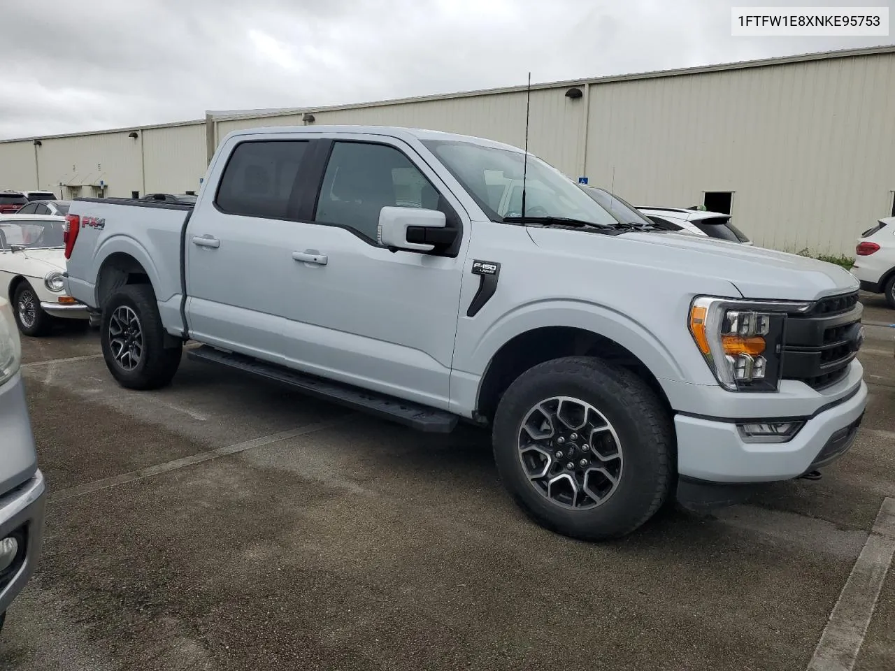 2022 Ford F150 Supercrew VIN: 1FTFW1E8XNKE95753 Lot: 75080304