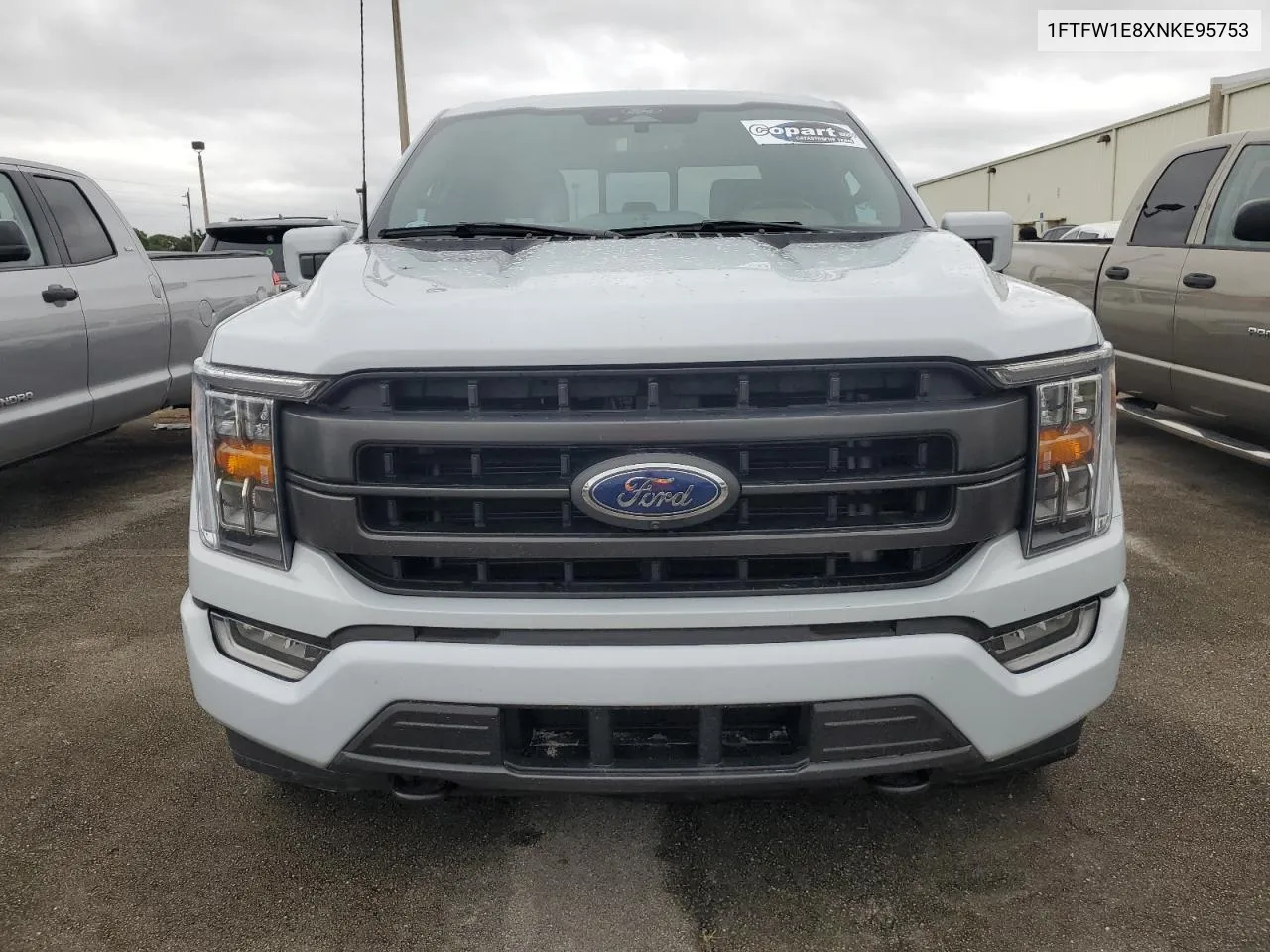 2022 Ford F150 Supercrew VIN: 1FTFW1E8XNKE95753 Lot: 75080304