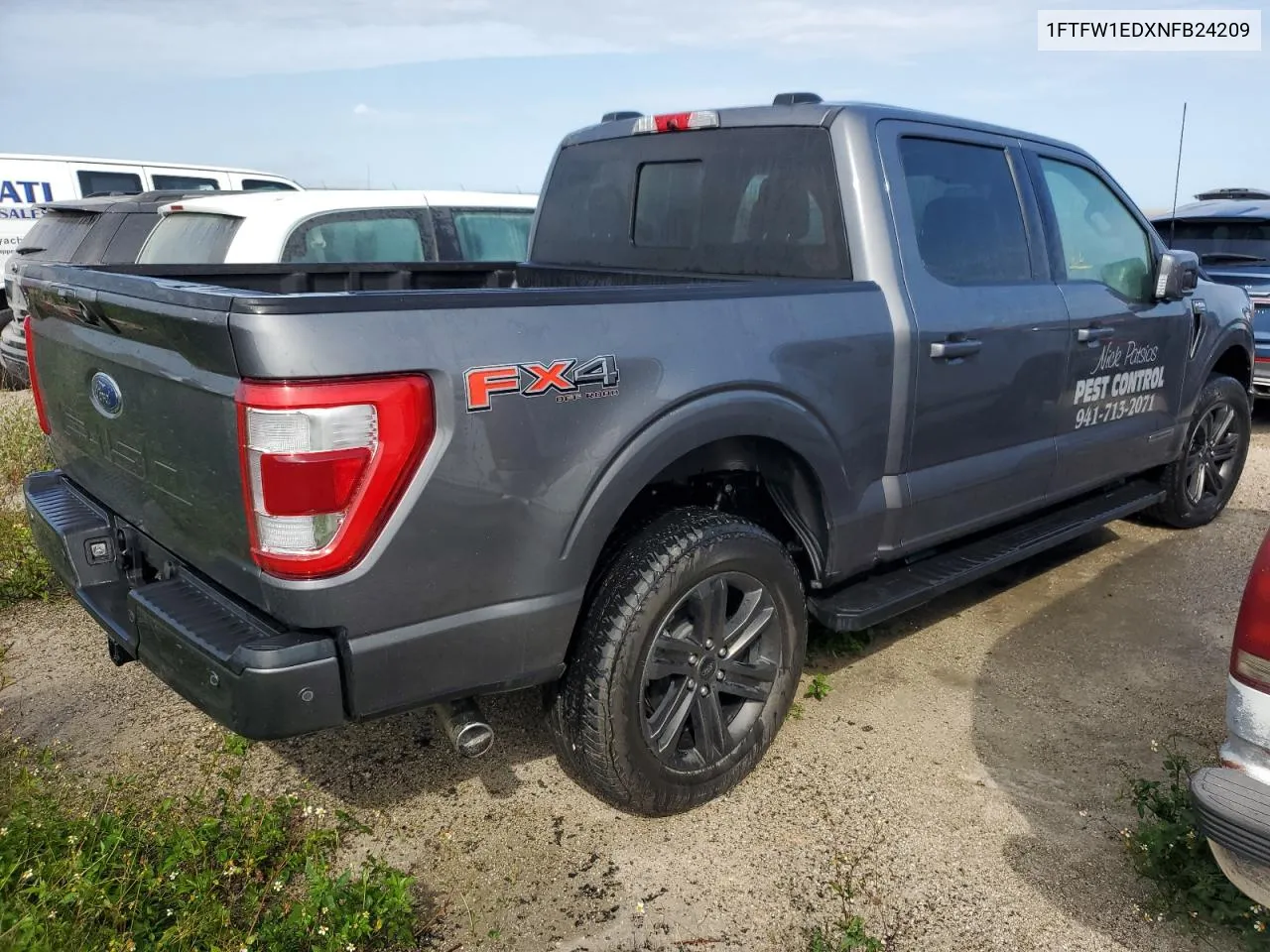 2022 Ford F150 Supercrew VIN: 1FTFW1EDXNFB24209 Lot: 75201024