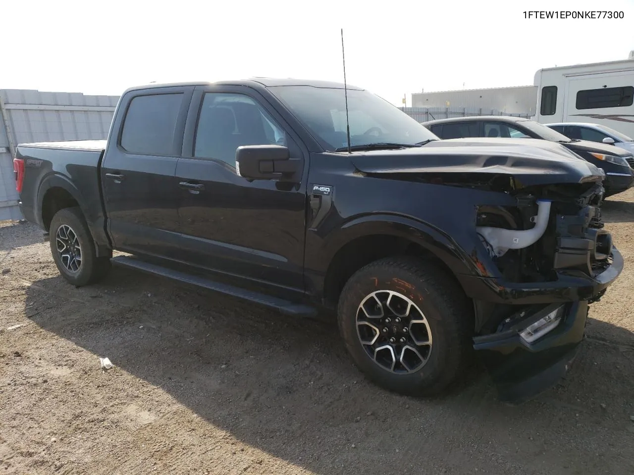 2022 Ford F150 Supercrew VIN: 1FTEW1EP0NKE77300 Lot: 75280374