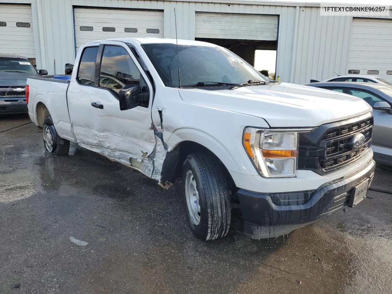 2022 Ford F150 Super Cab VIN: 1FTEX1CB4NKE96257 Lot: 75286464