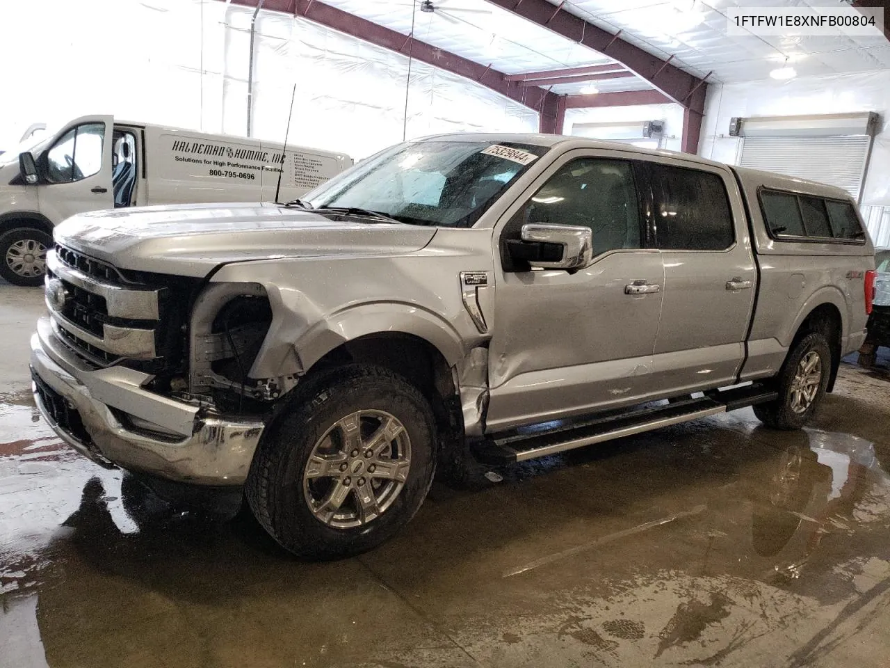 2022 Ford F150 Supercrew VIN: 1FTFW1E8XNFB00804 Lot: 75329844