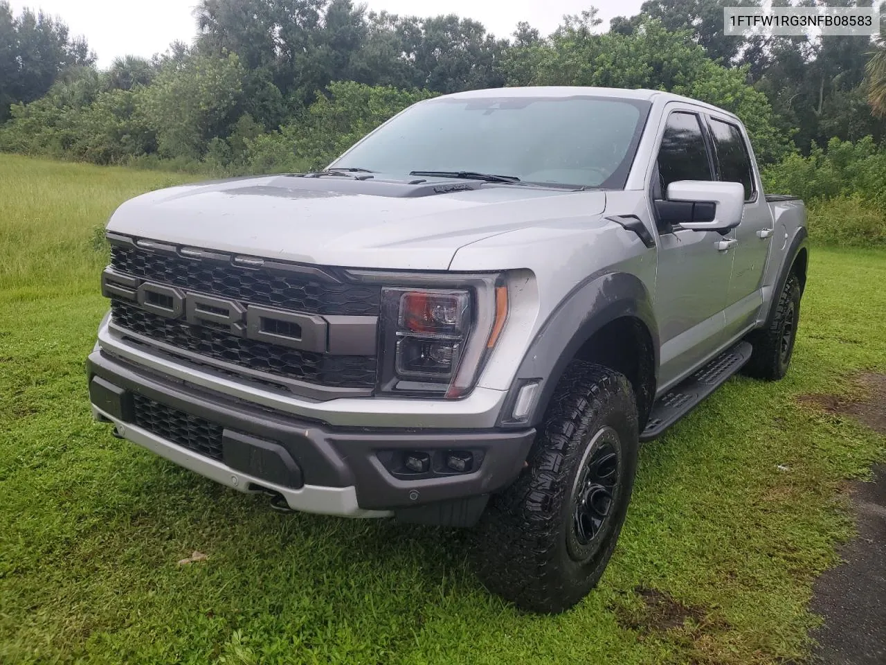 2022 Ford F150 Raptor VIN: 1FTFW1RG3NFB08583 Lot: 75609334