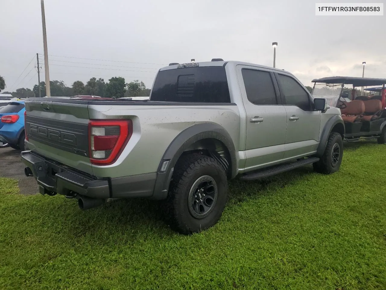 2022 Ford F150 Raptor VIN: 1FTFW1RG3NFB08583 Lot: 75609334