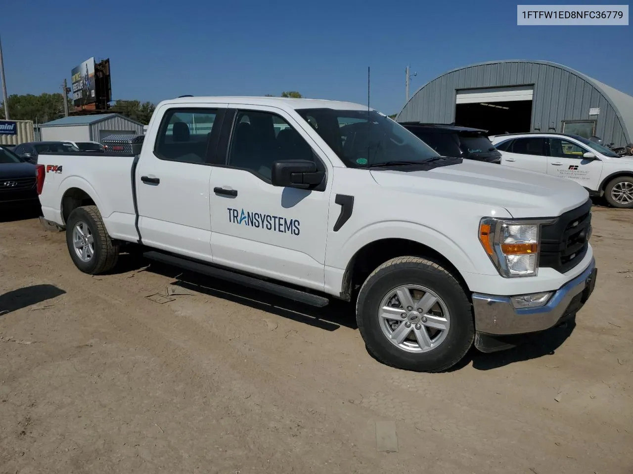 2022 Ford F150 Supercrew VIN: 1FTFW1ED8NFC36779 Lot: 75813134