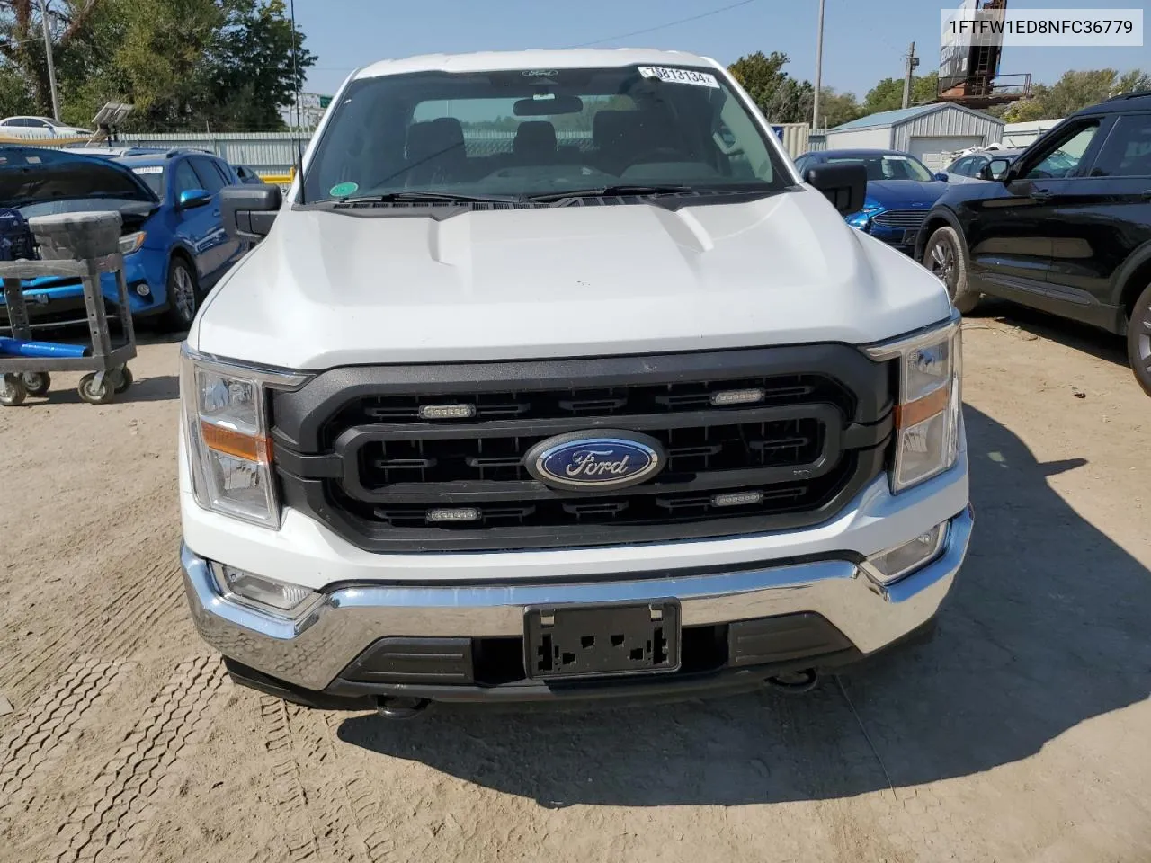 2022 Ford F150 Supercrew VIN: 1FTFW1ED8NFC36779 Lot: 75813134