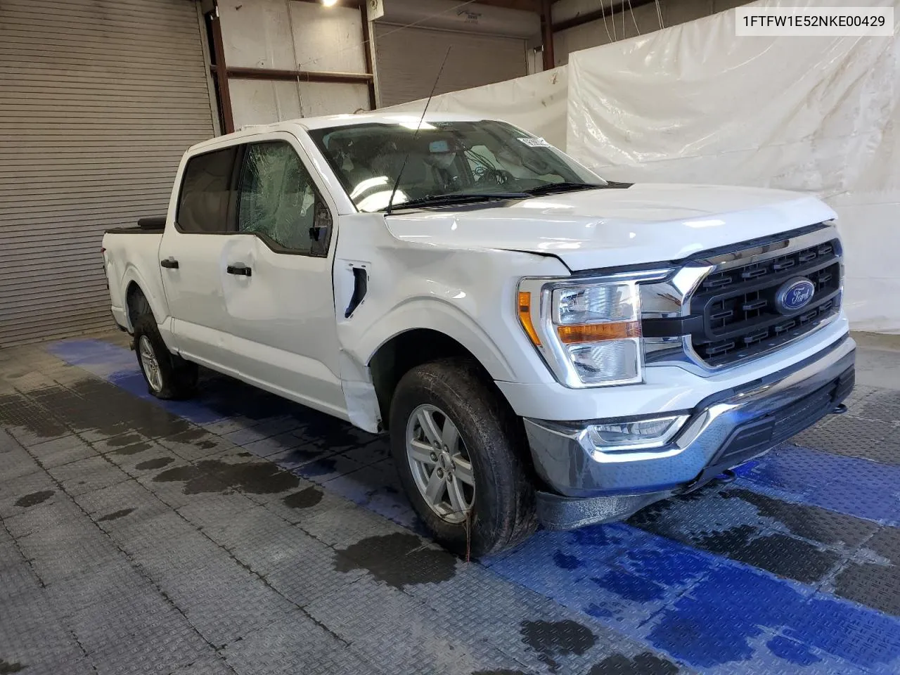 2022 Ford F150 Supercrew VIN: 1FTFW1E52NKE00429 Lot: 75873414