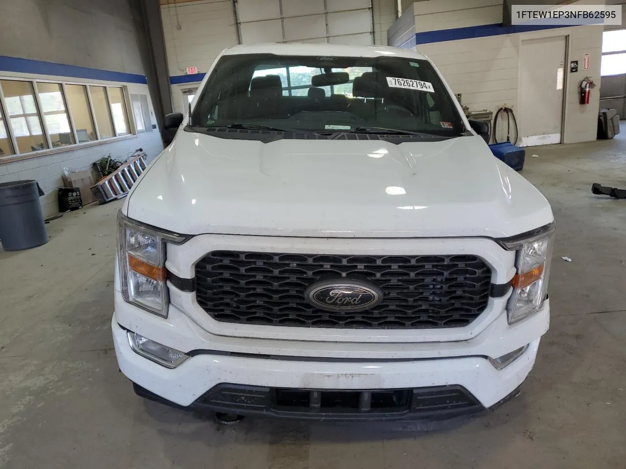 2022 Ford F150 Supercrew VIN: 1FTEW1EP3NFB62595 Lot: 76262794