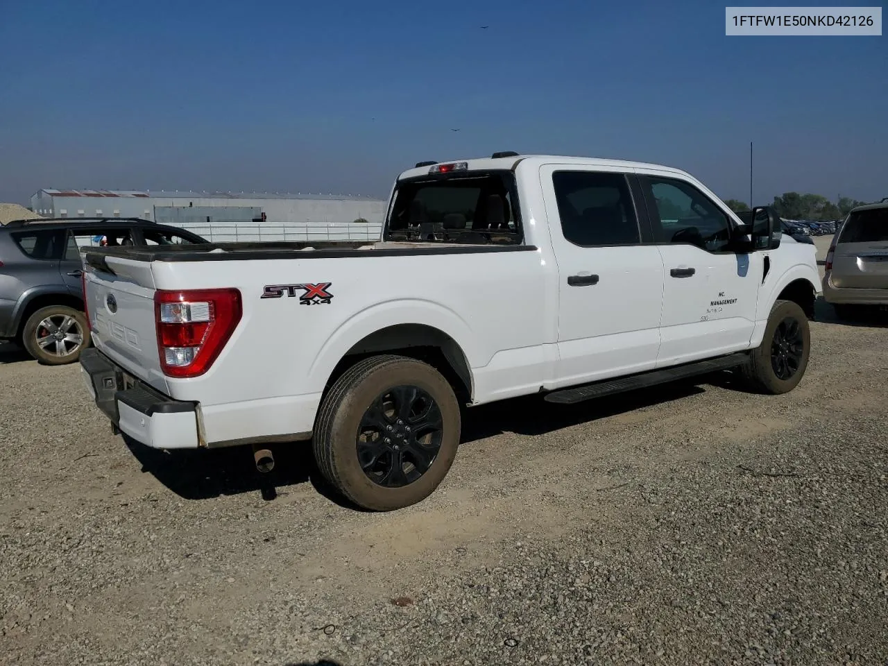 2022 Ford F150 Supercrew VIN: 1FTFW1E50NKD42126 Lot: 76354234