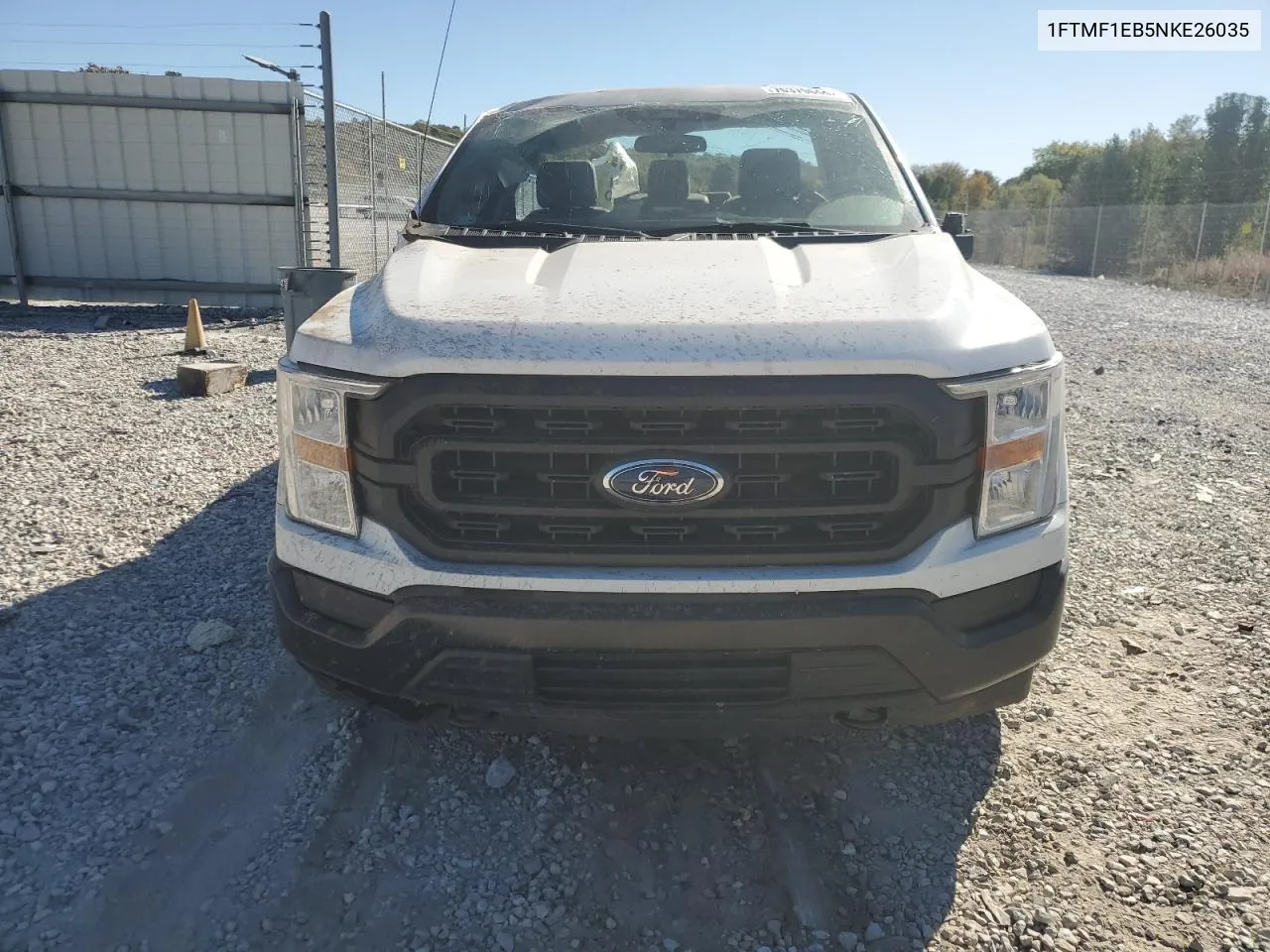 2022 Ford F150 VIN: 1FTMF1EB5NKE26035 Lot: 76379644