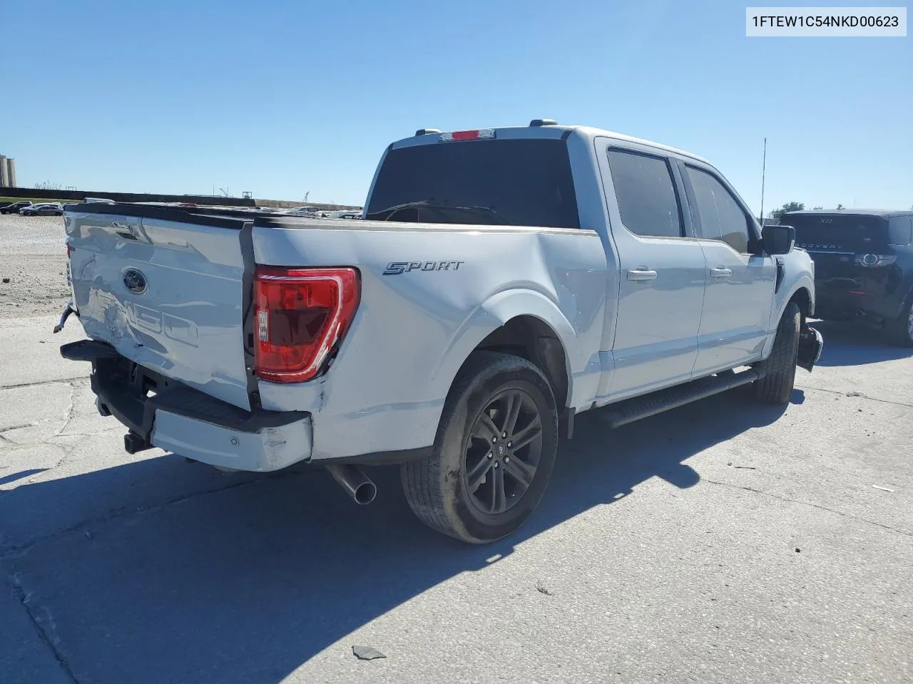 2022 Ford F150 Supercrew VIN: 1FTEW1C54NKD00623 Lot: 76635984