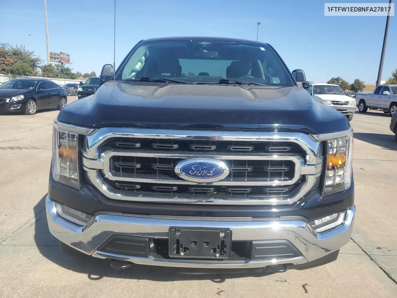 2022 Ford F150 Supercrew VIN: 1FTFW1ED8NFA27817 Lot: 77143294