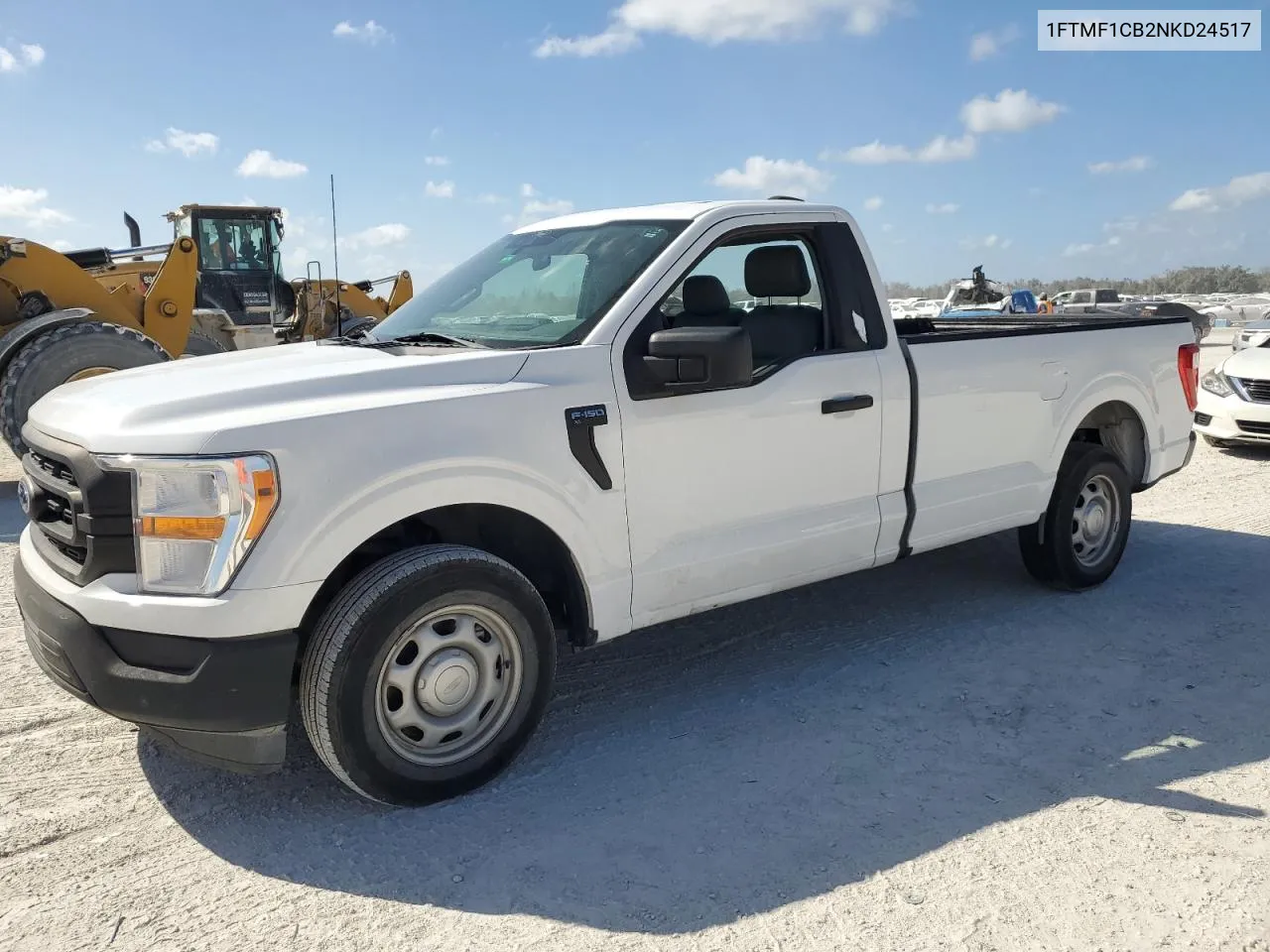 2022 Ford F150 VIN: 1FTMF1CB2NKD24517 Lot: 77165984