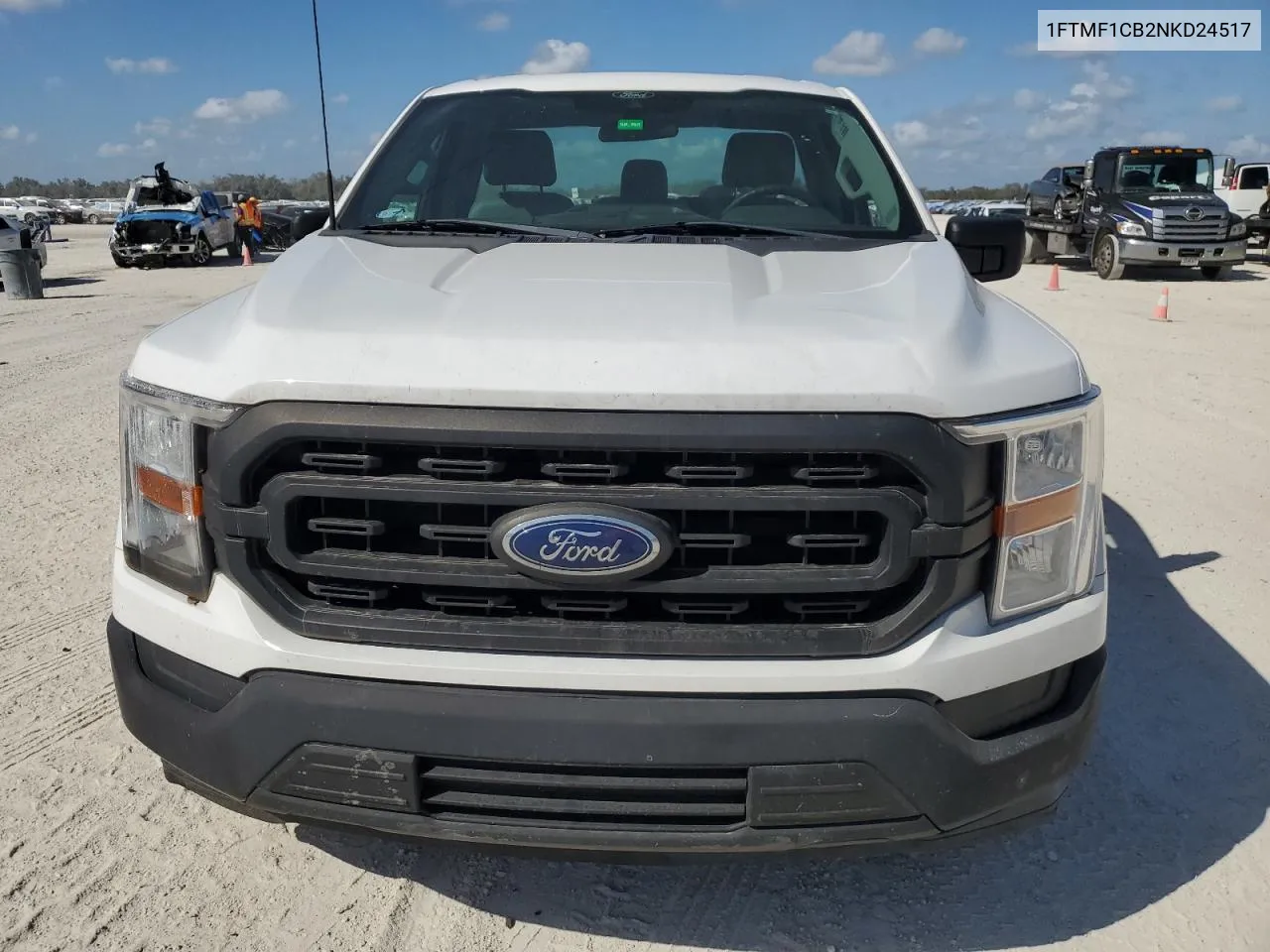 2022 Ford F150 VIN: 1FTMF1CB2NKD24517 Lot: 77165984