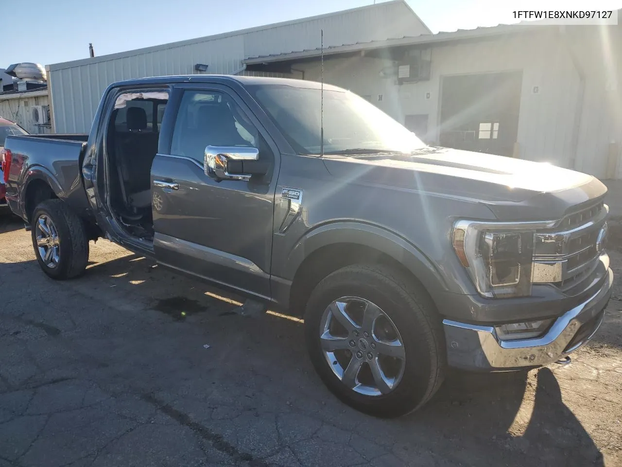 2022 Ford F150 Supercrew VIN: 1FTFW1E8XNKD97127 Lot: 77180014