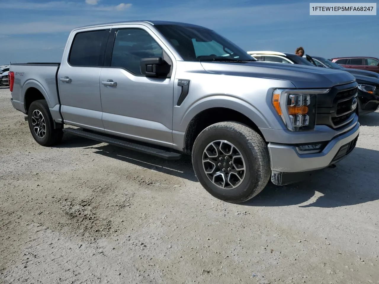 2022 Ford F150 Supercrew VIN: 1FTEW1EP5MFA68247 Lot: 77438584