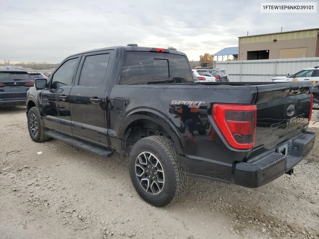 2022 Ford F150 Supercrew VIN: 1FTEW1EP6NKD39101 Lot: 78809124