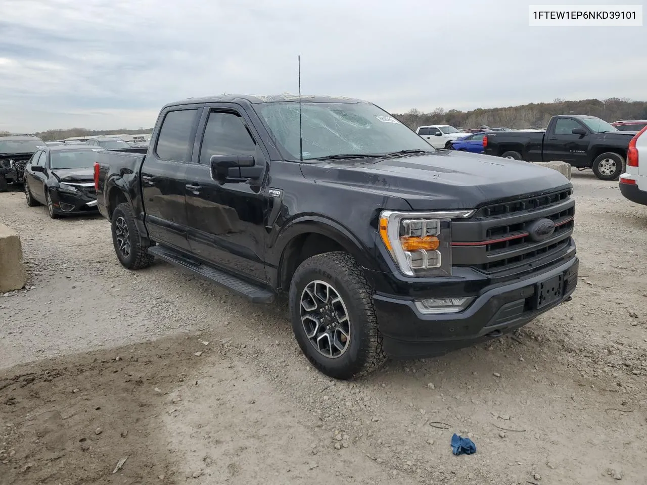 2022 Ford F150 Supercrew VIN: 1FTEW1EP6NKD39101 Lot: 78809124