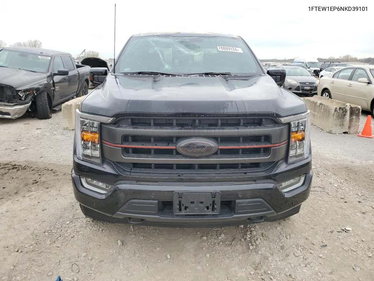 2022 Ford F150 Supercrew VIN: 1FTEW1EP6NKD39101 Lot: 78809124