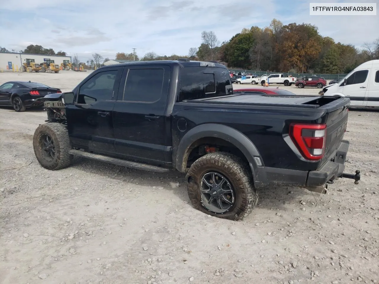 2022 Ford F150 Raptor VIN: 1FTFW1RG4NFA03843 Lot: 78895334