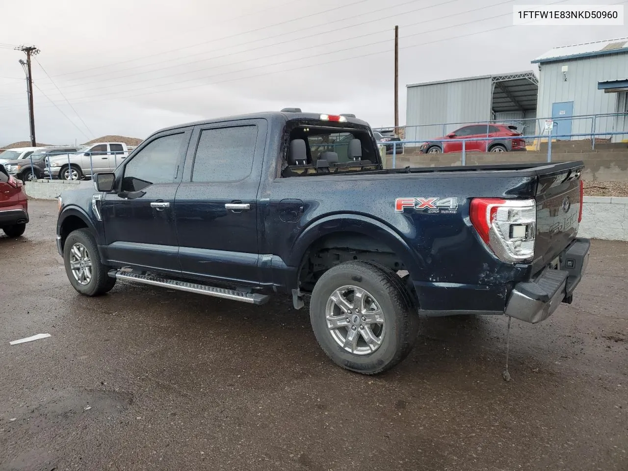 2022 Ford F150 Supercrew VIN: 1FTFW1E83NKD50960 Lot: 78950954