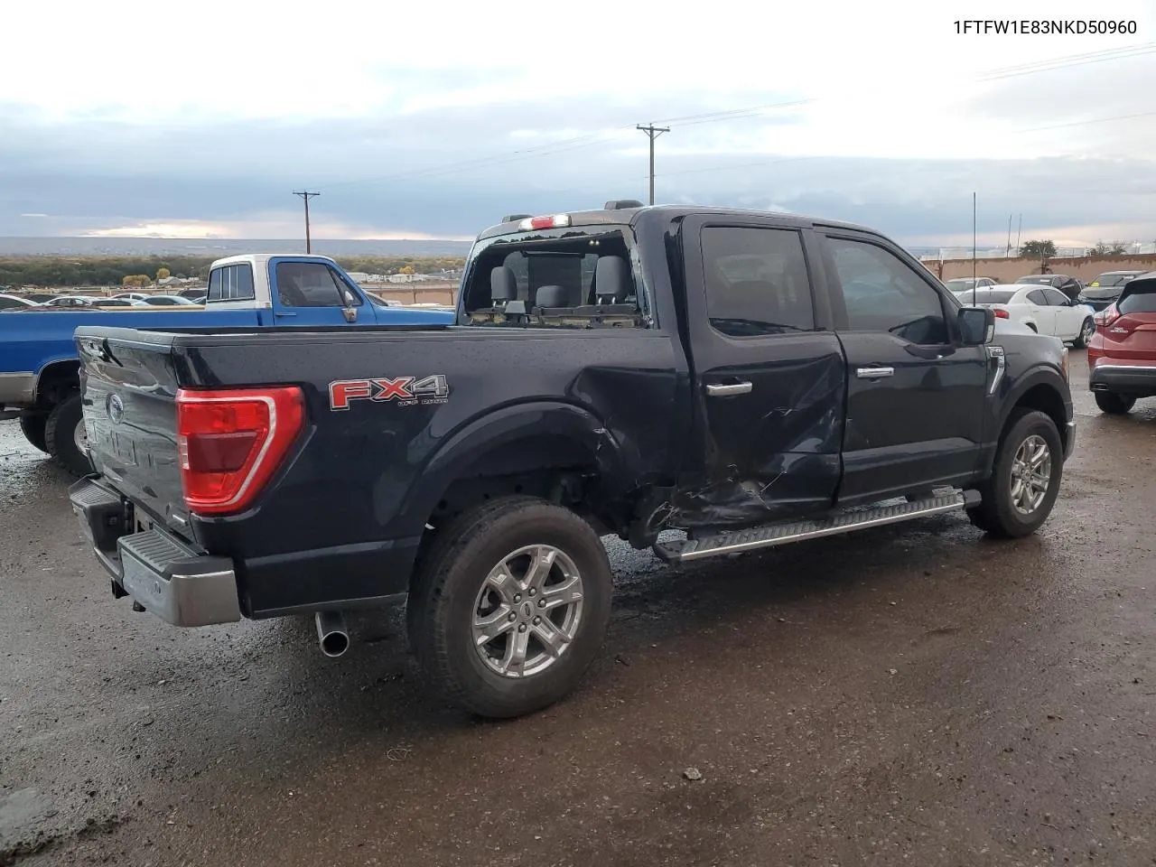 2022 Ford F150 Supercrew VIN: 1FTFW1E83NKD50960 Lot: 78950954