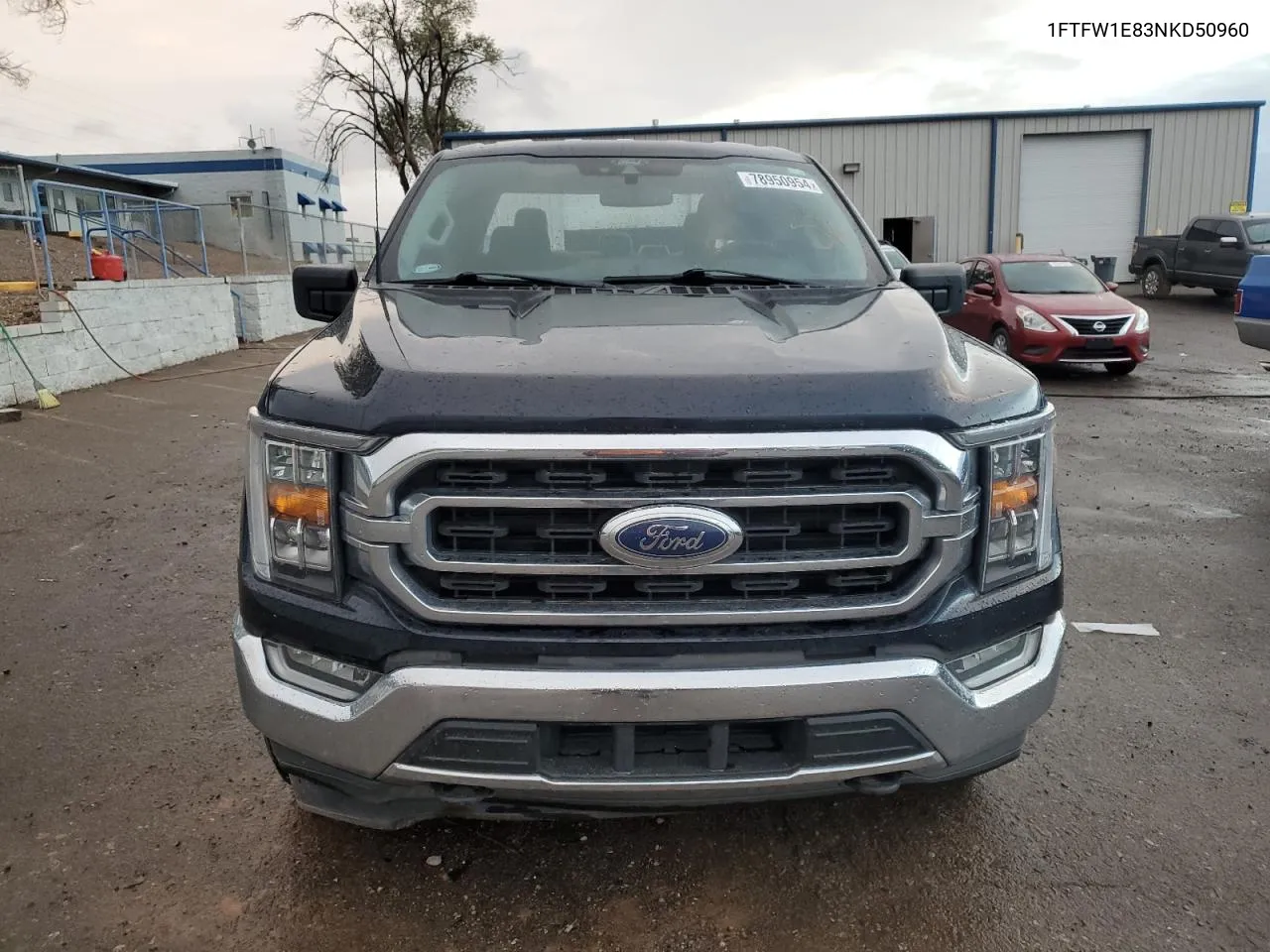 2022 Ford F150 Supercrew VIN: 1FTFW1E83NKD50960 Lot: 78950954