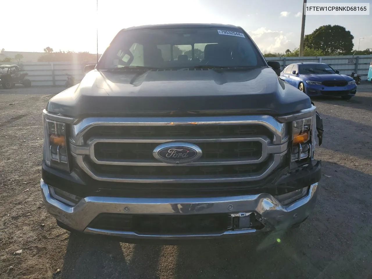 2022 Ford F150 Supercrew VIN: 1FTEW1CP8NKD68165 Lot: 79532544