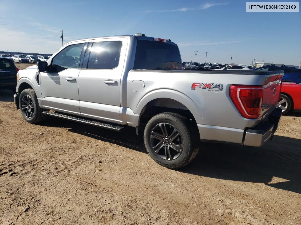 2022 Ford F150 Supercrew VIN: 1FTFW1E88NKE92169 Lot: 80024894