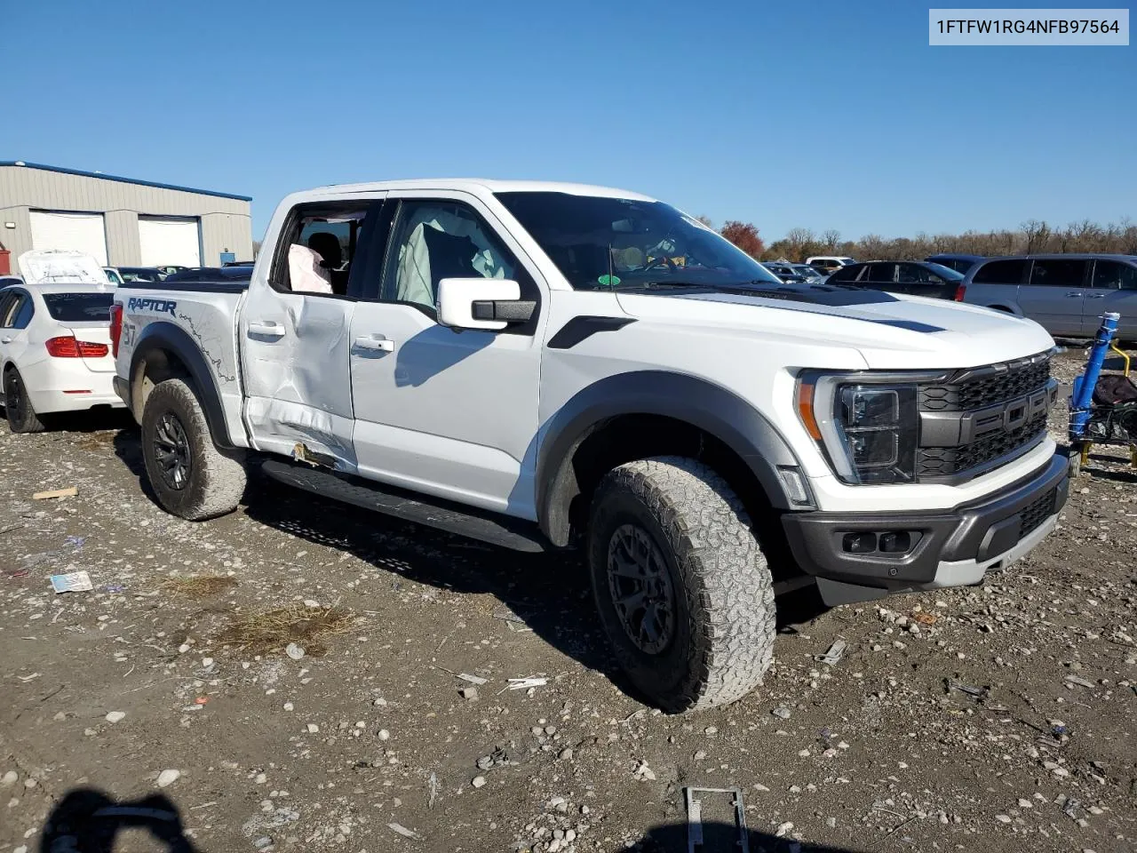 2022 Ford F150 Raptor VIN: 1FTFW1RG4NFB97564 Lot: 80590124