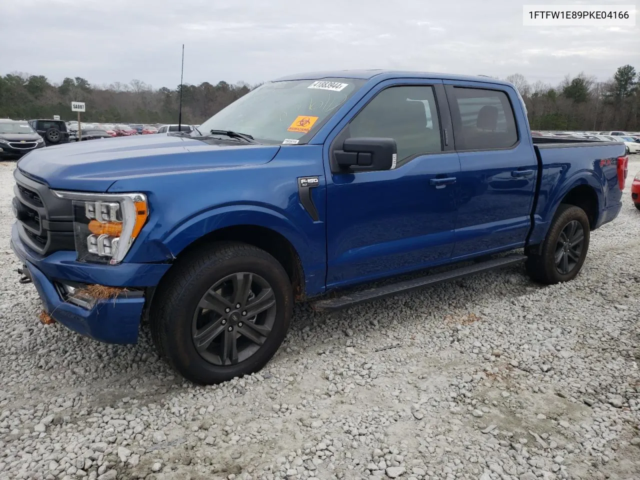 2023 Ford F150 Supercrew VIN: 1FTFW1E89PKE04166 Lot: 41883944