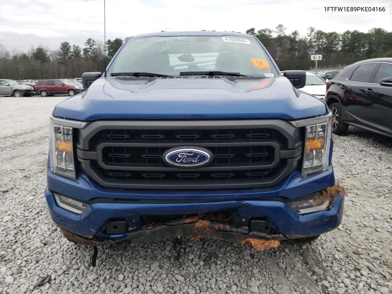 2023 Ford F150 Supercrew VIN: 1FTFW1E89PKE04166 Lot: 41883944