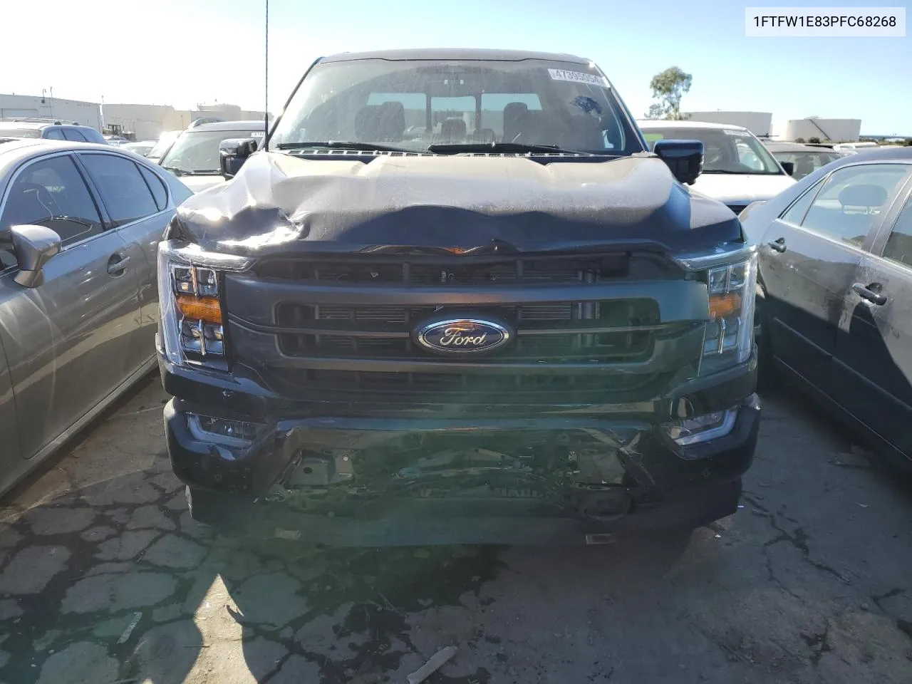 2023 Ford F150 Supercrew VIN: 1FTFW1E83PFC68268 Lot: 47395054