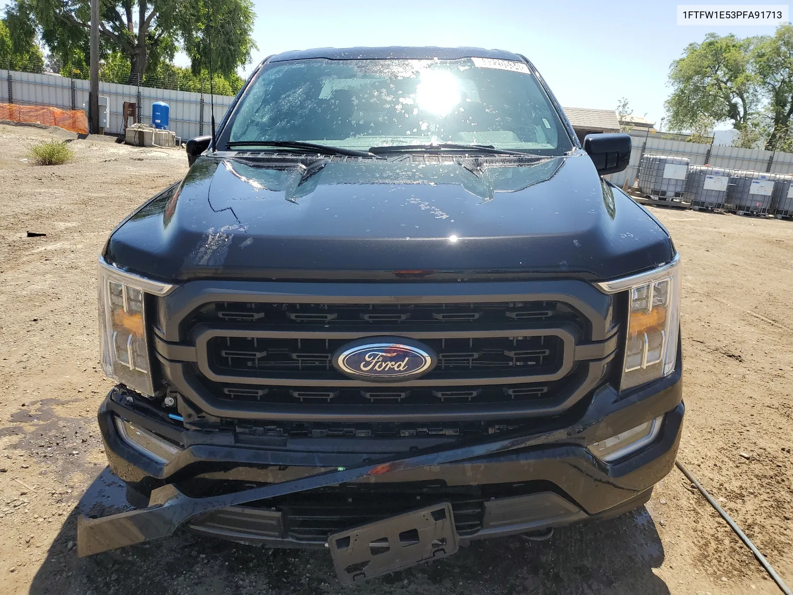 2023 Ford F150 Supercrew VIN: 1FTFW1E53PFA91713 Lot: 53220534