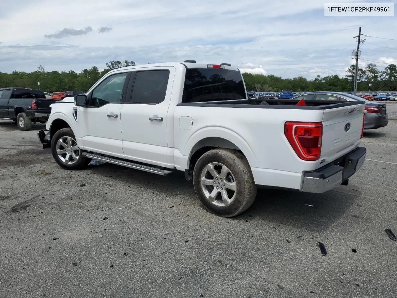 2023 Ford F150 Supercrew VIN: 1FTEW1CP2PKF49961 Lot: 54912424