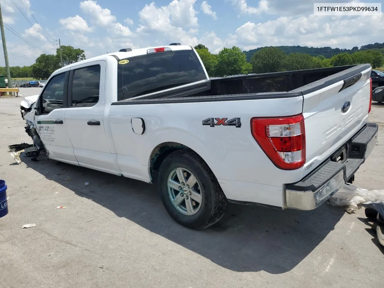 2023 Ford F150 Supercrew VIN: 1FTFW1E53PKD99634 Lot: 61379634