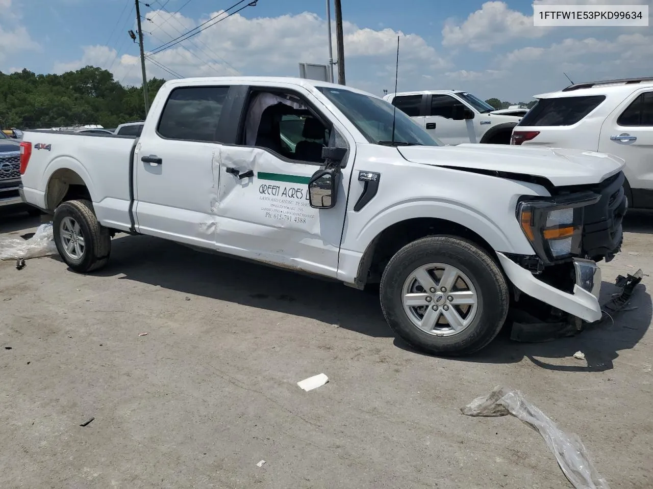 2023 Ford F150 Supercrew VIN: 1FTFW1E53PKD99634 Lot: 61379634