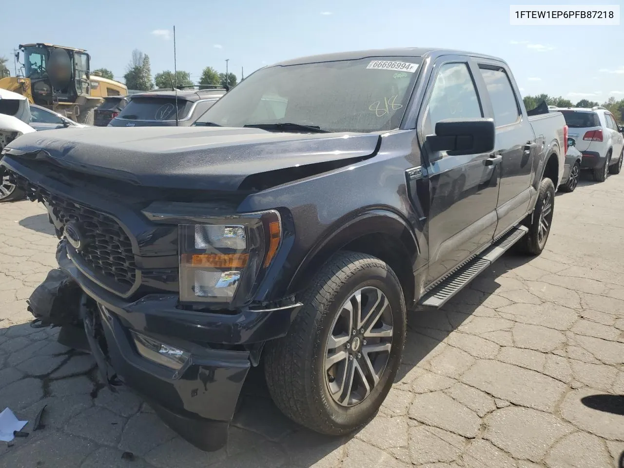 2023 Ford F150 Supercrew VIN: 1FTEW1EP6PFB87218 Lot: 66696994