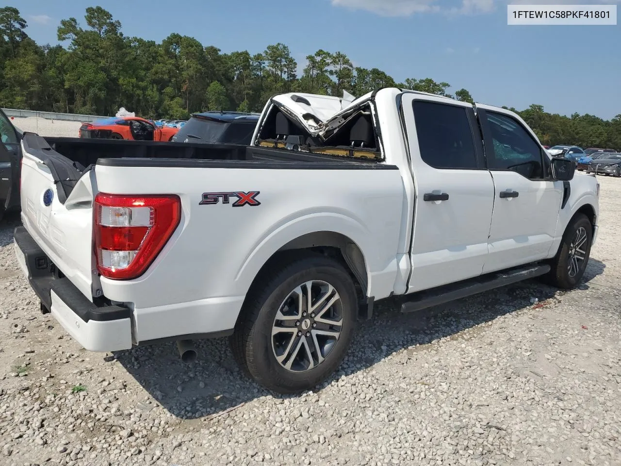 2023 Ford F150 Supercrew VIN: 1FTEW1C58PKF41801 Lot: 66897814