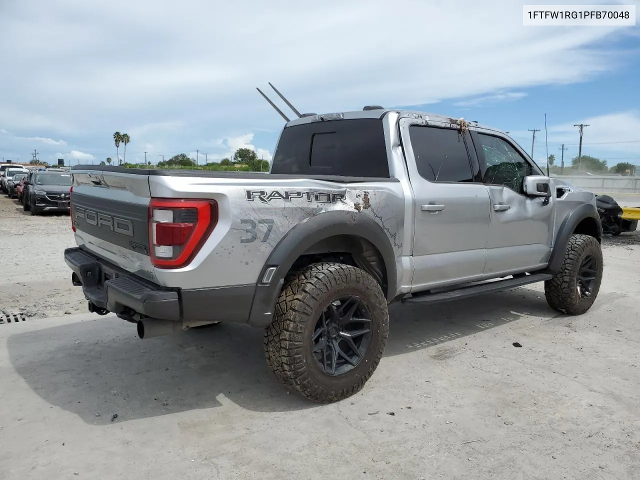 2023 Ford F150 Raptor VIN: 1FTFW1RG1PFB70048 Lot: 69199044