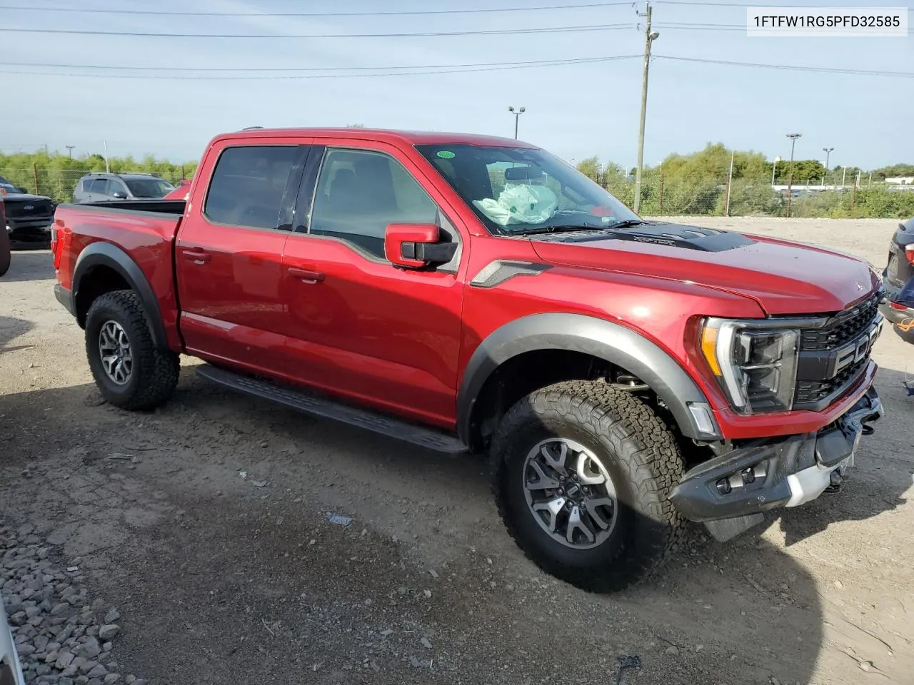 2023 Ford F150 Raptor VIN: 1FTFW1RG5PFD32585 Lot: 69796104