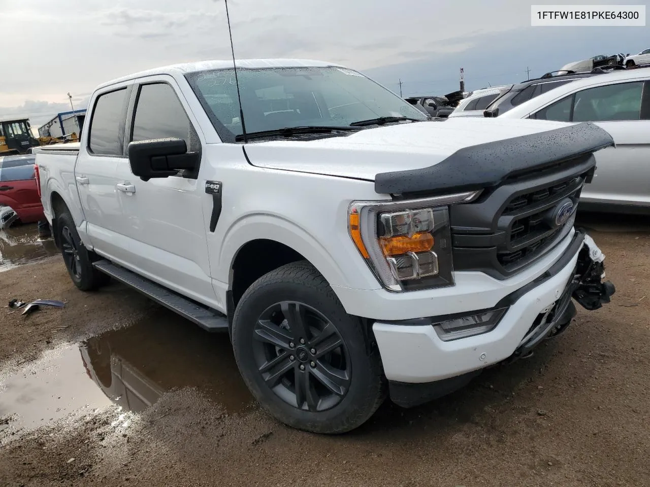 2023 Ford F150 Supercrew VIN: 1FTFW1E81PKE64300 Lot: 70418214