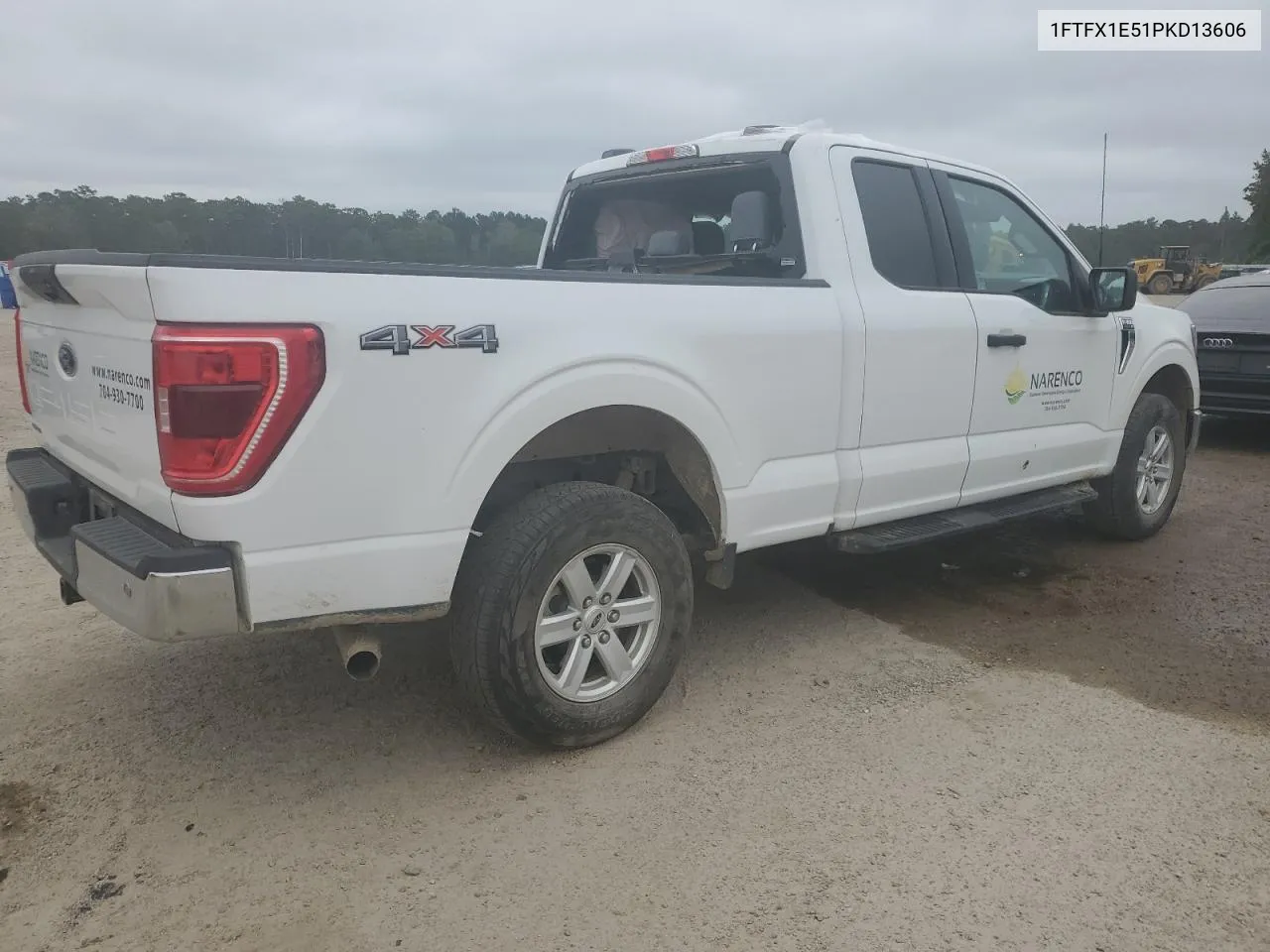 2023 Ford F150 Super Cab VIN: 1FTFX1E51PKD13606 Lot: 70463654