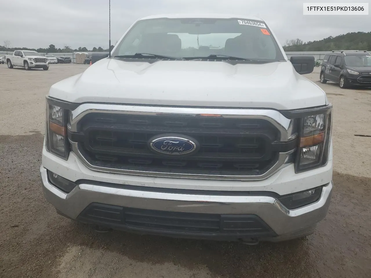 2023 Ford F150 Super Cab VIN: 1FTFX1E51PKD13606 Lot: 70463654