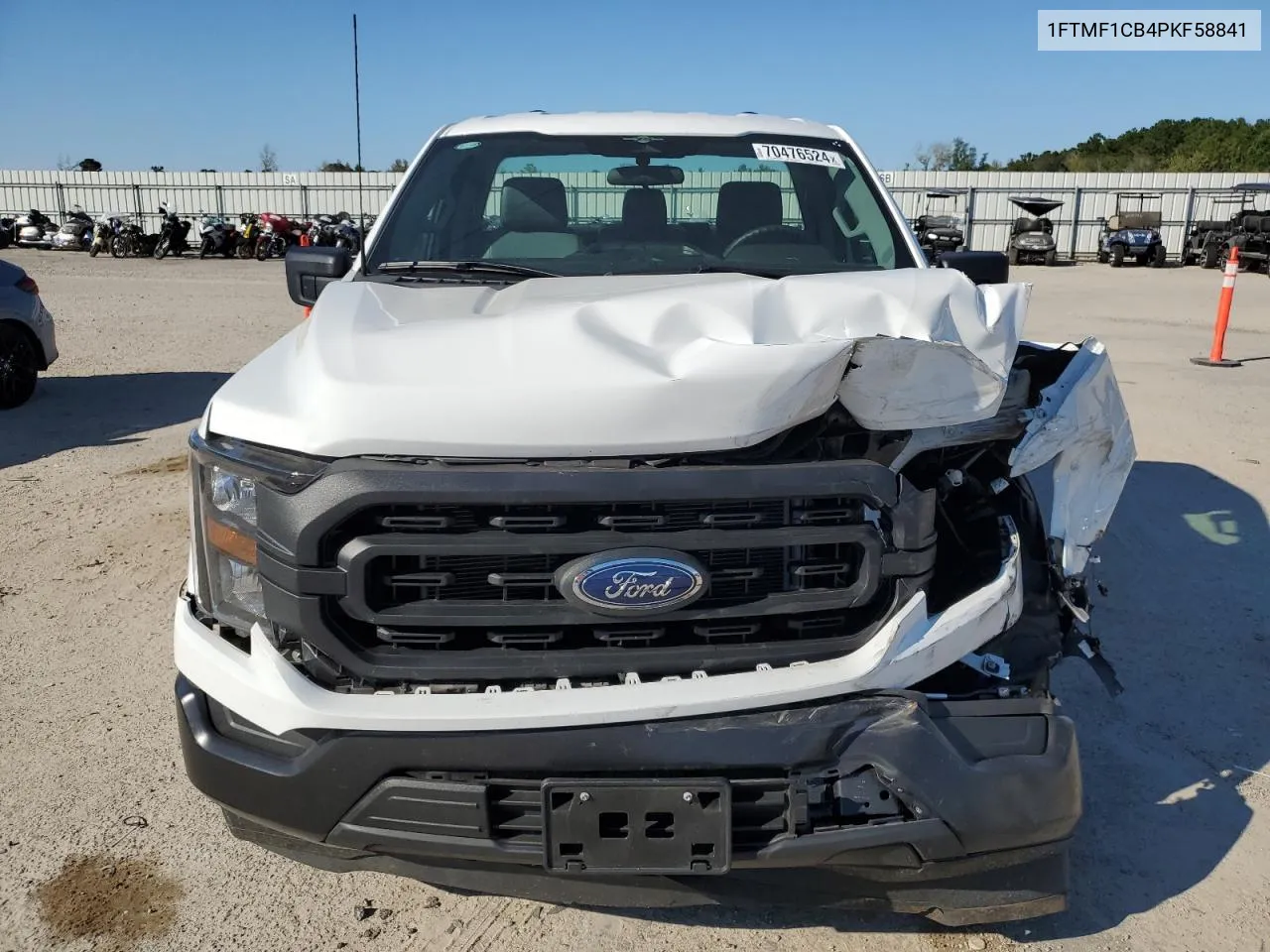 2023 Ford F150 VIN: 1FTMF1CB4PKF58841 Lot: 70476524